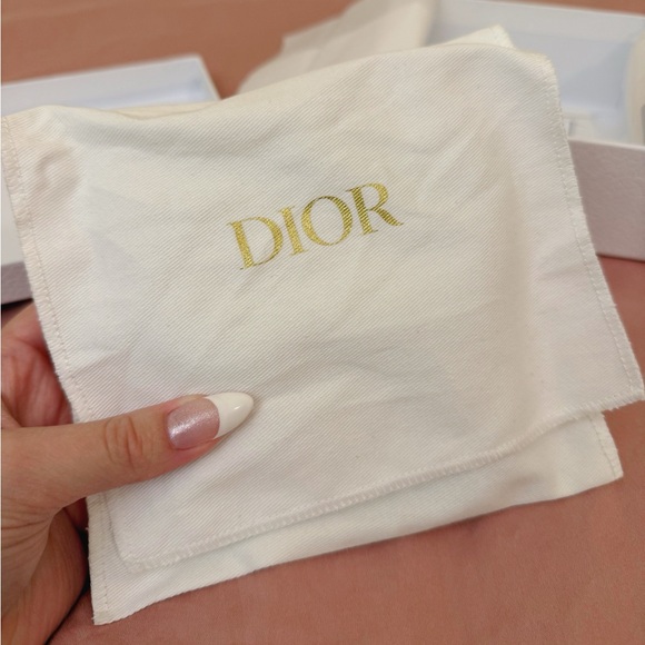 Dior Saddle Lotus Wallet in Blue Dior Oblique Jacquard Canvas Print - Picture 8 of 12